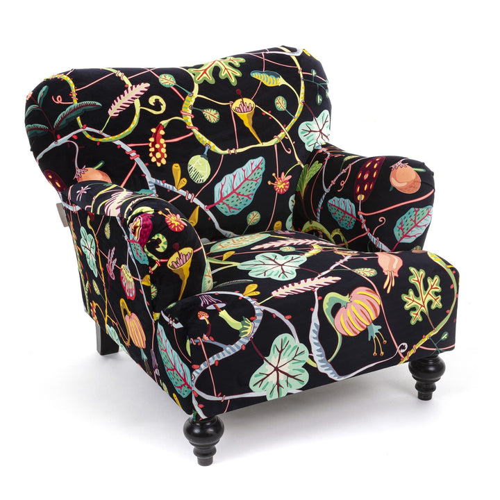 Seletti Botanical Diva Armchair – Black