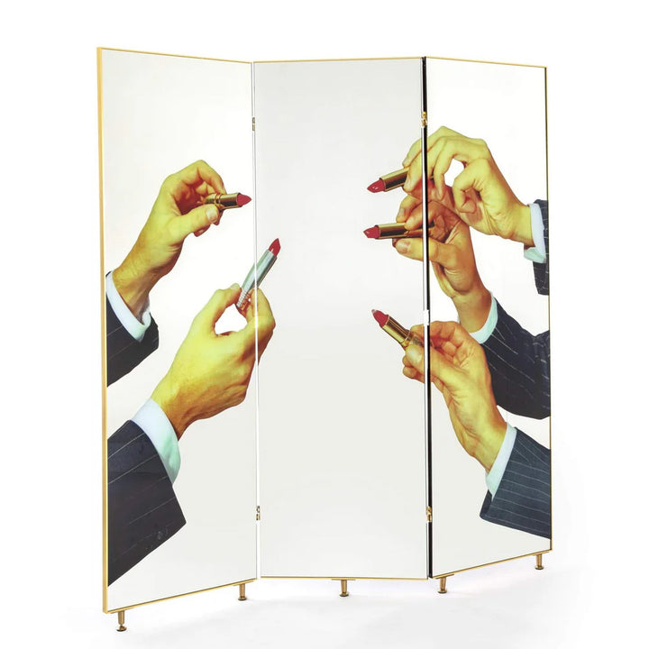 Seletti Lipstick Folding Screen