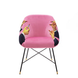 Seletti Lipstick Padded Chair – Pink