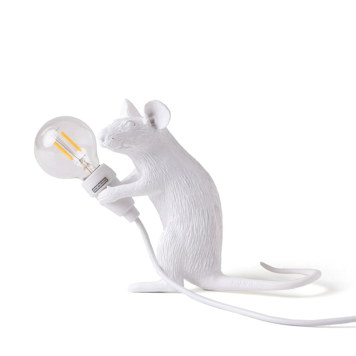 Seletti Mouse Lamp Mac – White