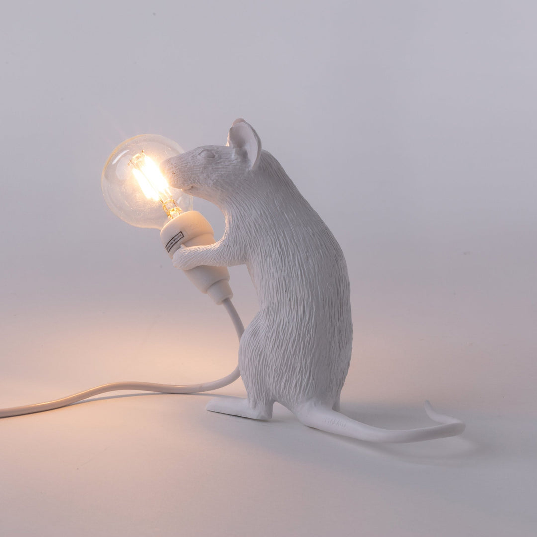 Seletti Mouse Lamp Mac – White