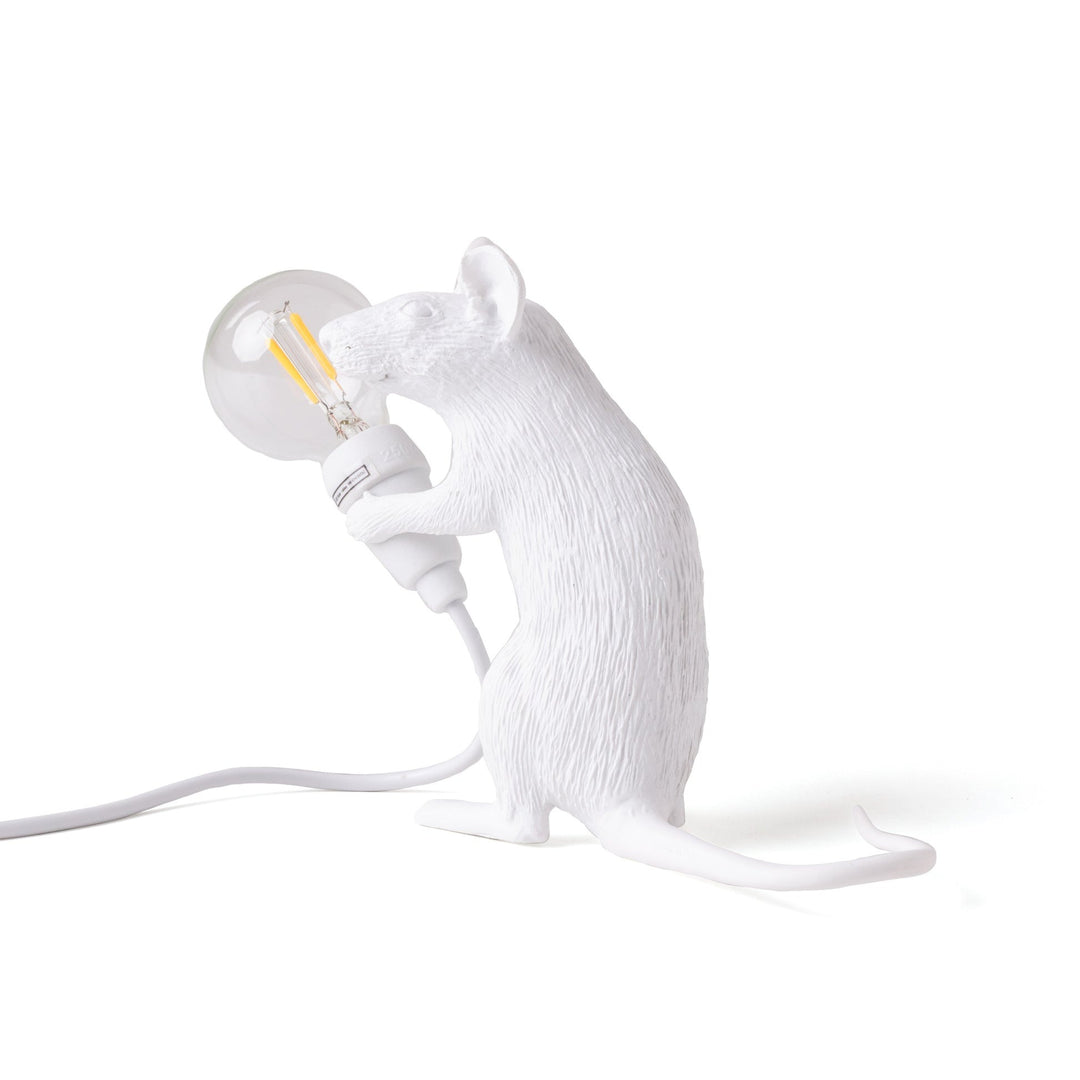 Seletti Mouse Lamp Mac – White