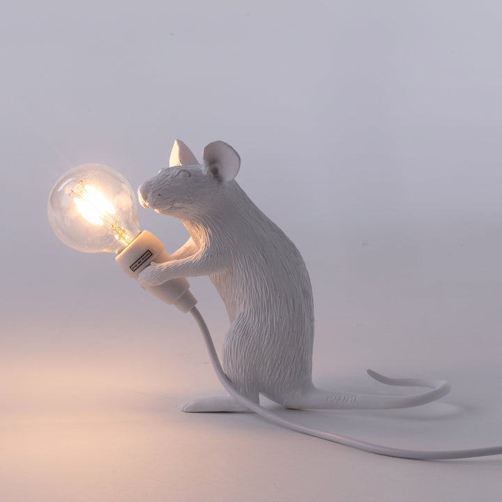 Seletti Mouse Lamp Mac – White