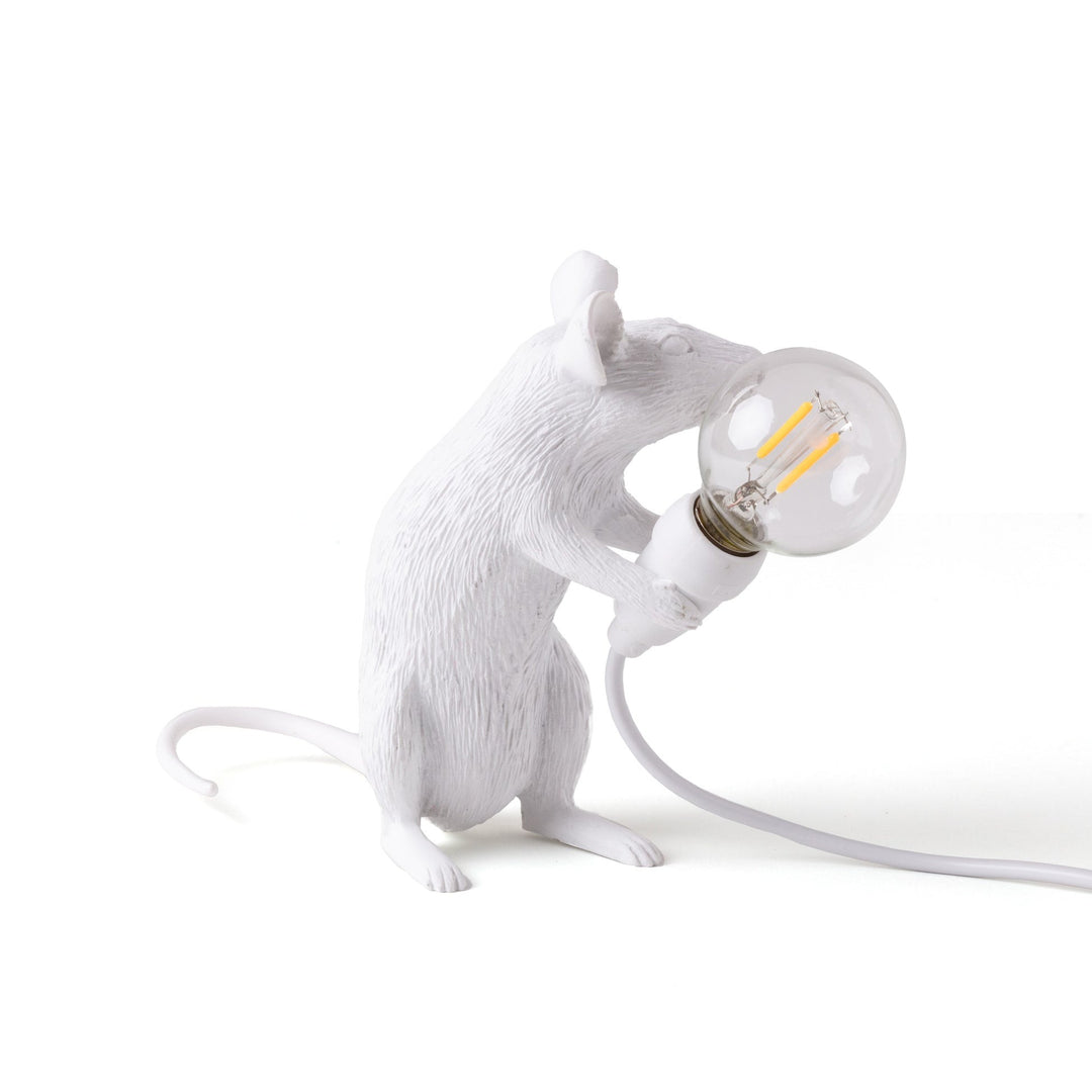 Seletti Mouse Lamp Mac – White