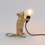 Seletti Mouse Standing Lamp – Gold – Excess Stock