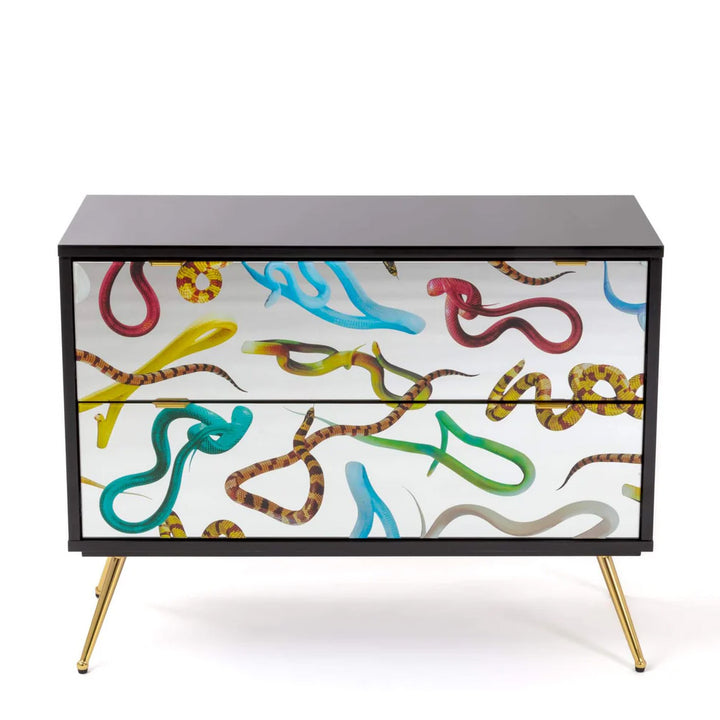 Seletti Snakes Chest of Drawers – 2 Drawers