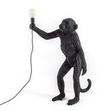 Seletti Standing Monkey Lamp – Black – Excess Stock
