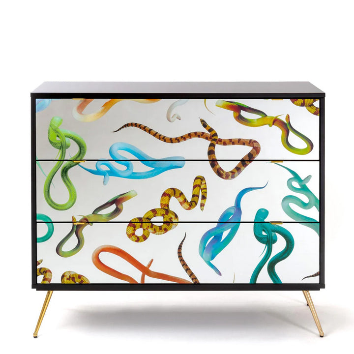 Seletti Snakes Chest of Drawers – 3 Drawers