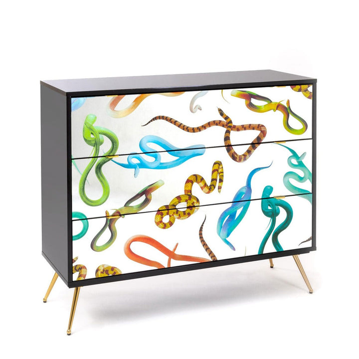 Seletti Snakes Chest of Drawers – 3 Drawers