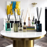 Enormous Amora Reed Diffuser with White Frosted Bottle Set