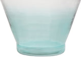 Libra Interiors Elise Glass Vase – Ocean Blue