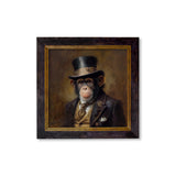 Sir Bananington - Gentleman Chimpanzee – Oxford Square Frame