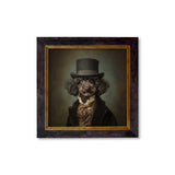 Sir Poodleton - Gentleman Poodle – Oxford Square Frame