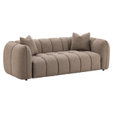 Richmond Interiors Hogan 3-Seater Sofa – Mocca Chunky