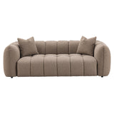 Richmond Interiors Hogan 3-Seater Sofa – Mocca Chunky