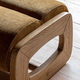 Solace Footstool – Verona Golden