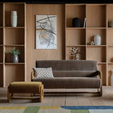 Solace Footstool – Verona Sepia