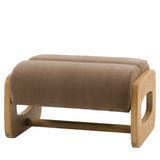 Solace Footstool – Verona Sepia