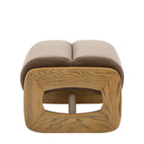 Solace Footstool – Verona Sepia