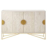Solana Sideboard – Whitewashed Mango Wood