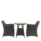 Solara Round Outdoor Bistro Set