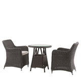 Solara Round Outdoor Bistro Set