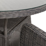 Solara Round Outdoor Dining Set - 4 Seater