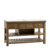 Solomon Farmhouse Kitchen Island