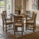Solomon Round Extending Dining Table