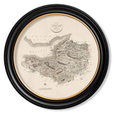 c.1806 County Maps of England - Round