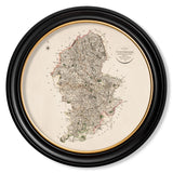 c.1806 County Maps of England - Round