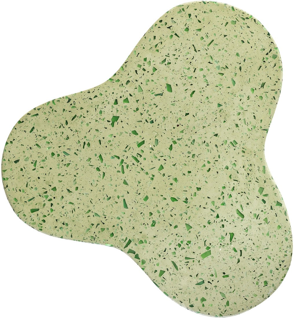 Stella Clover Stool – Green Terrazzo