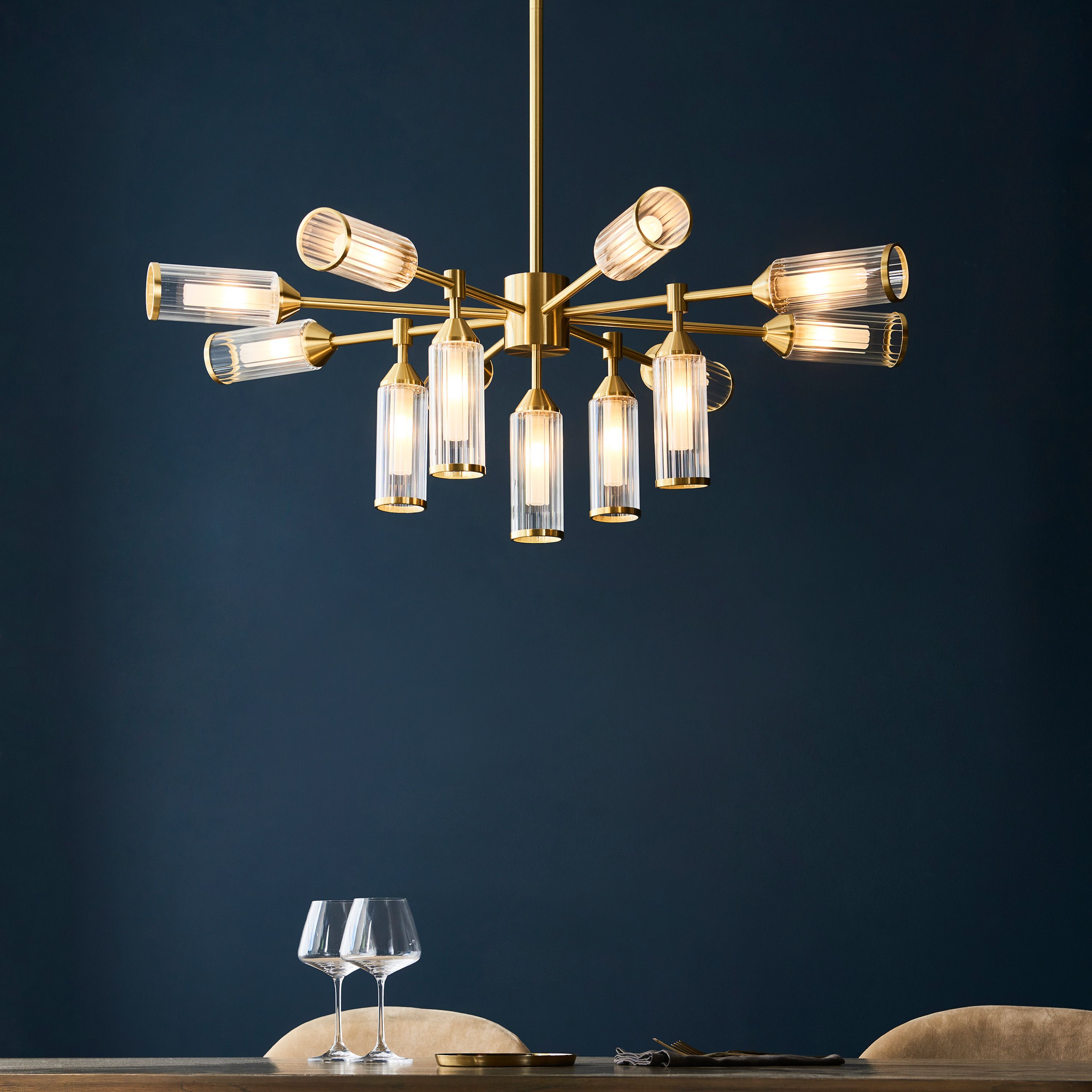 Sterling Pendant Light – 13 Lights