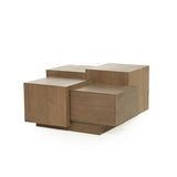 Stetson Square Coffee Table – Brown