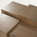 Stetson Square Coffee Table – Brown