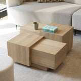 Stetson Square Coffee Table – Natural