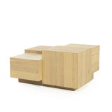 Stetson Square Coffee Table – Natural
