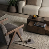 Stetson rectangular Coffee Table – Brown
