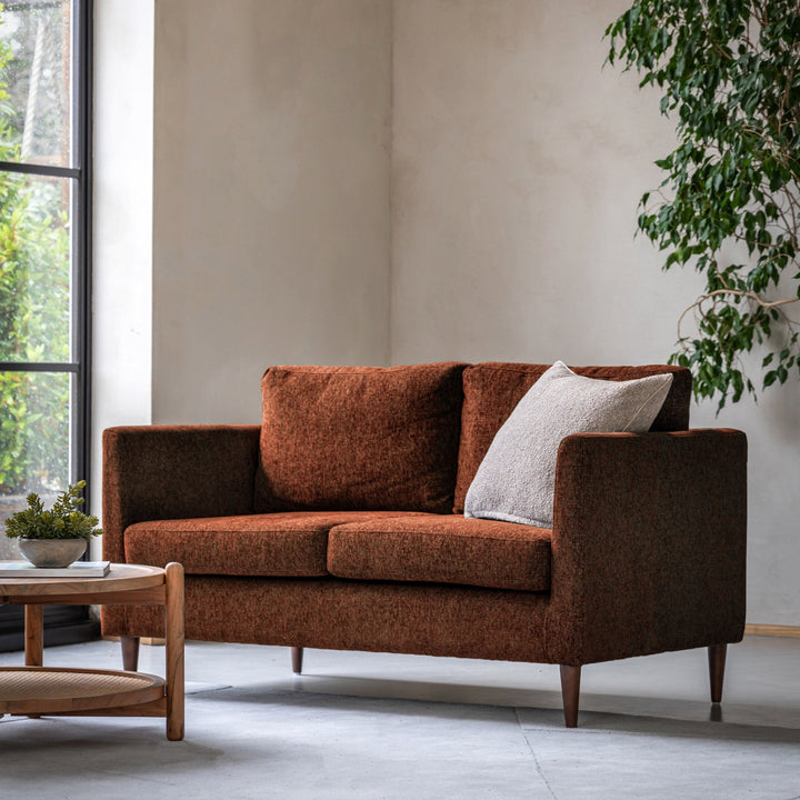 Sutherland 2-Seater Sofa – Rust