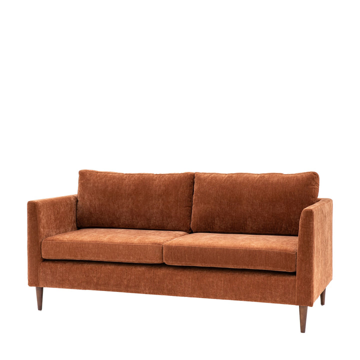 Sutherland 3-Seater Sofa – Rust