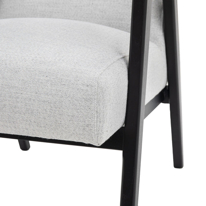 Sutton Armchair – Stone Linen