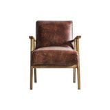 Sutton Armchair – Vintage Brown Leather