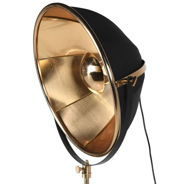 Tennyson Studio Floor Lamp – Brass Finish