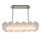 That's Living Mulberry Leaves Linear Chandelier – Nickel