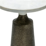 That's Living Oasis Round End Table – Burnished Brass