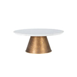 That's Living Zain Coffee Table – Burnished Brass