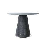 That's Living Zain Dining Table – 122cm – Burnished Silver