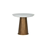 That's Living Zain Low End Table – Burnished Brass