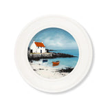 The Coastal House - Oxford White Round Frame