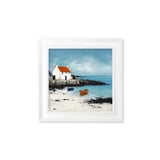 The Coastal House - White Hurstwood Square Frame